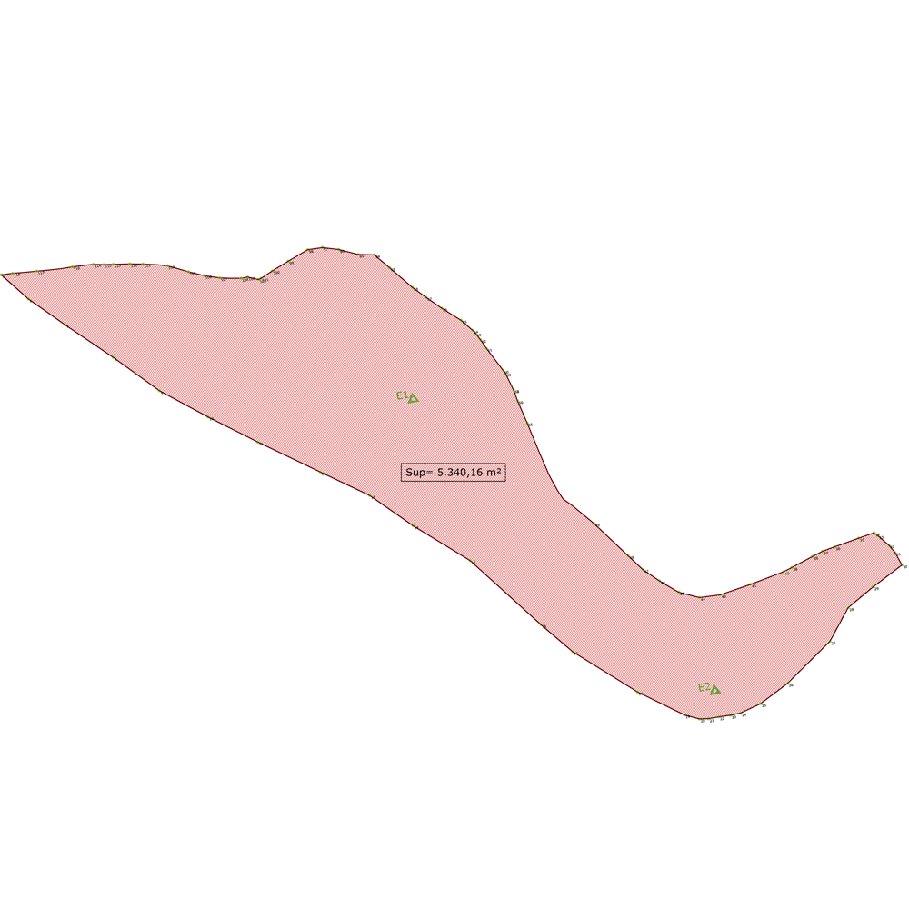 Medicion de superficie en provincia de castellon