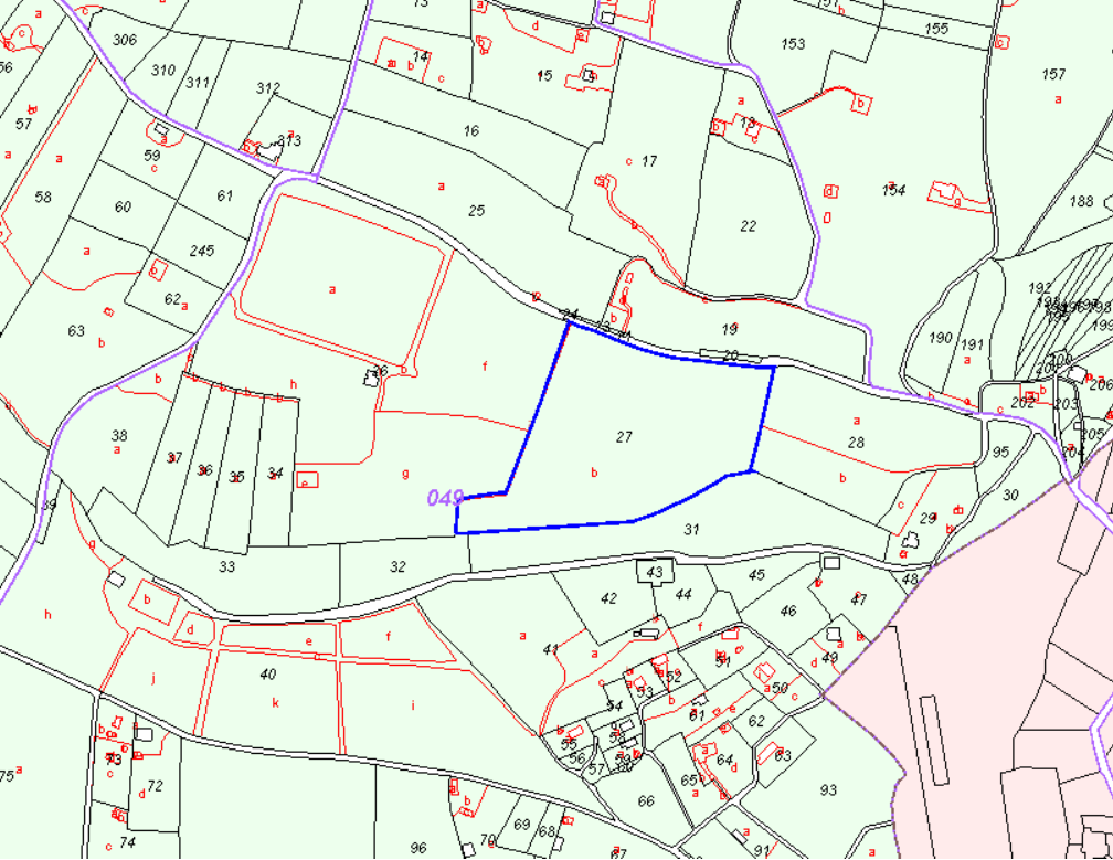 Modificación de parcela catastral en la provincia de Castellón